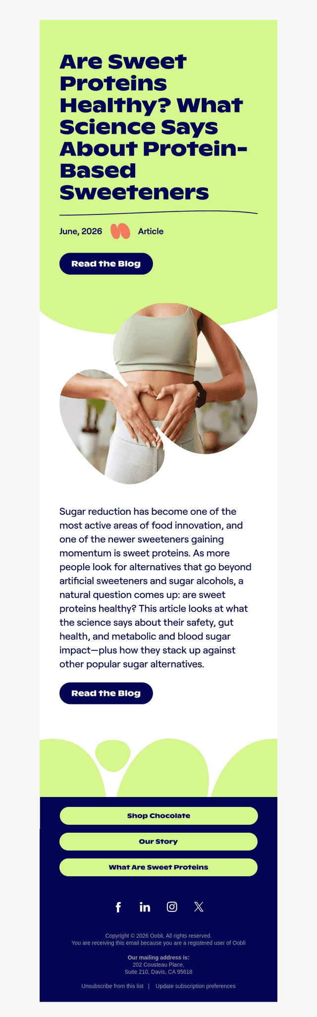 Are Sweet Proteins Healthy?