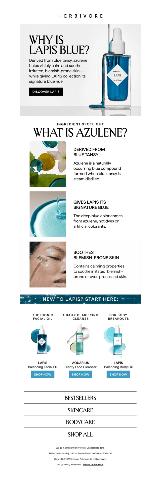 What makes Lapis blue? 💙