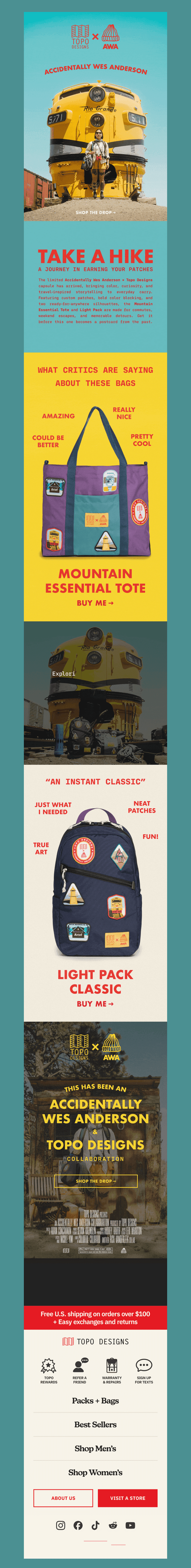 🗺️ Now Boarding: AWA × Topo Designs