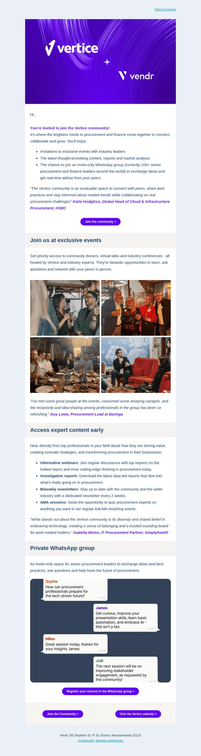 Vendr email from Thu, Jul 9, 2026