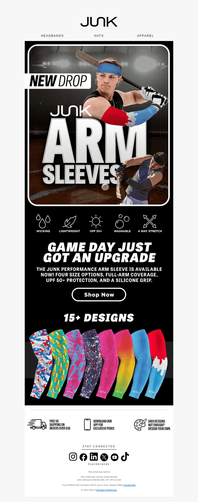 The JUNK Arm Sleeve Is Here.