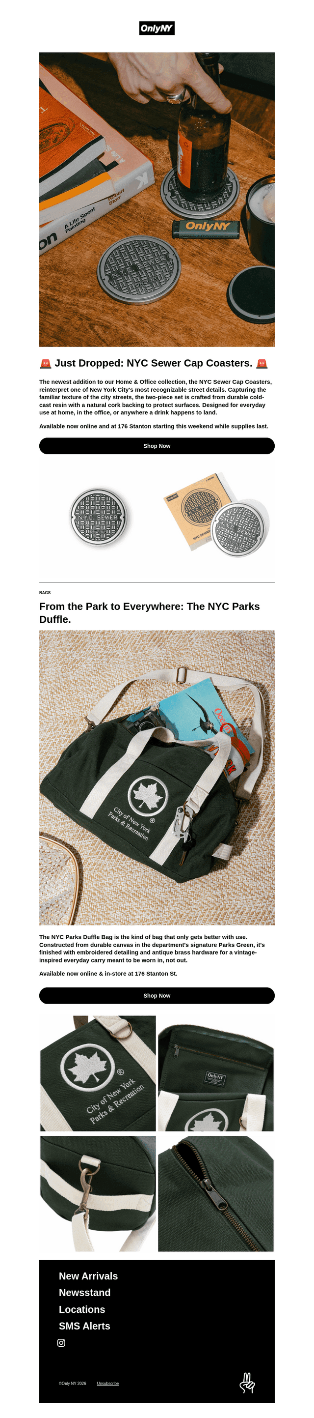 New Arrival: NYC Sewer Cap Coasters.