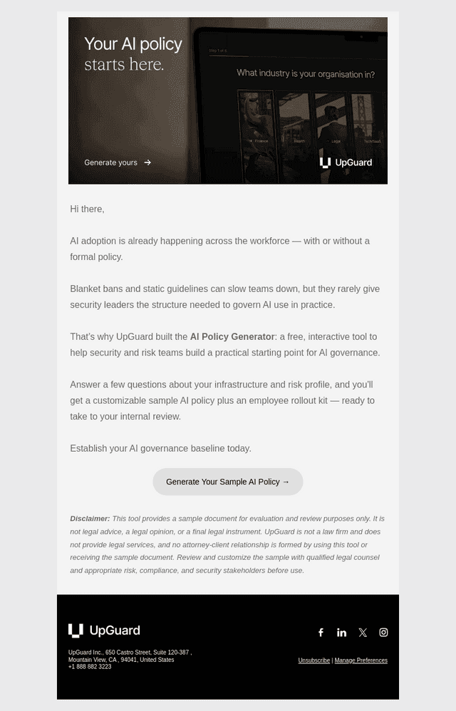 Build your free AI Policy toolkit