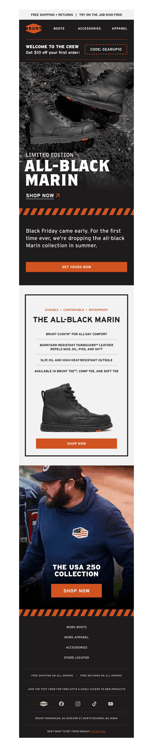⚫ THE ALL-BLACK MARIN