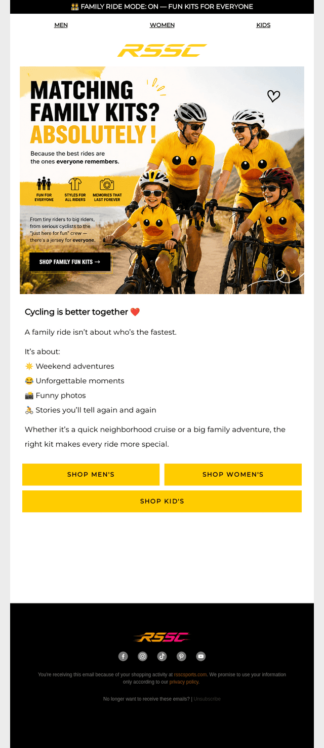 Matching Family Kits? Absolutely!