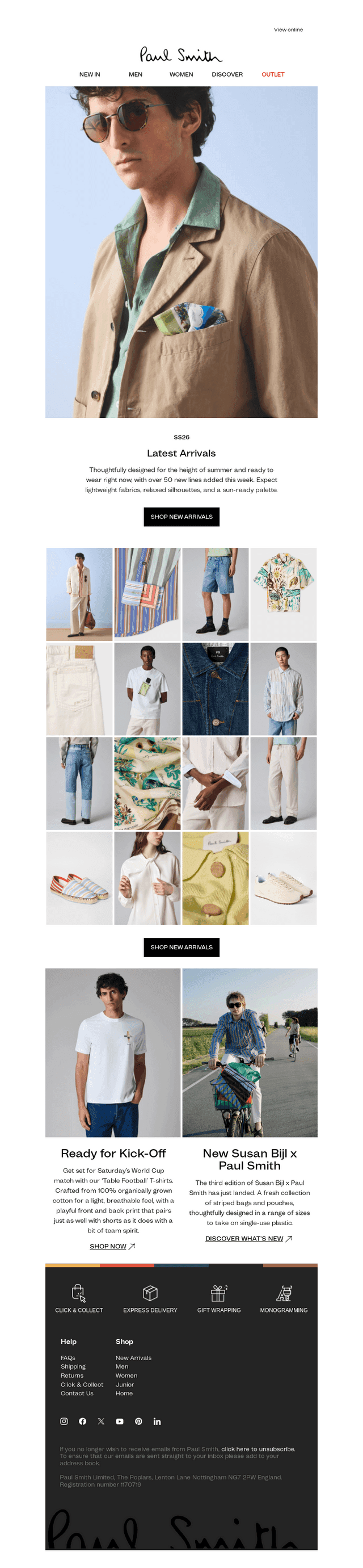 New in, 50+ new lines just added