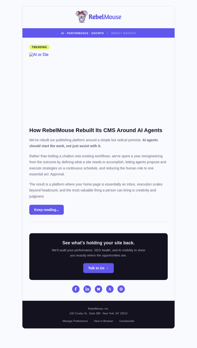 Meet the CMS that thinks ahead 🧠