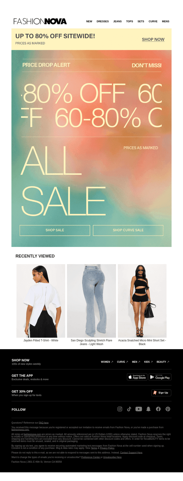 Don't Skip The Sale Section😘