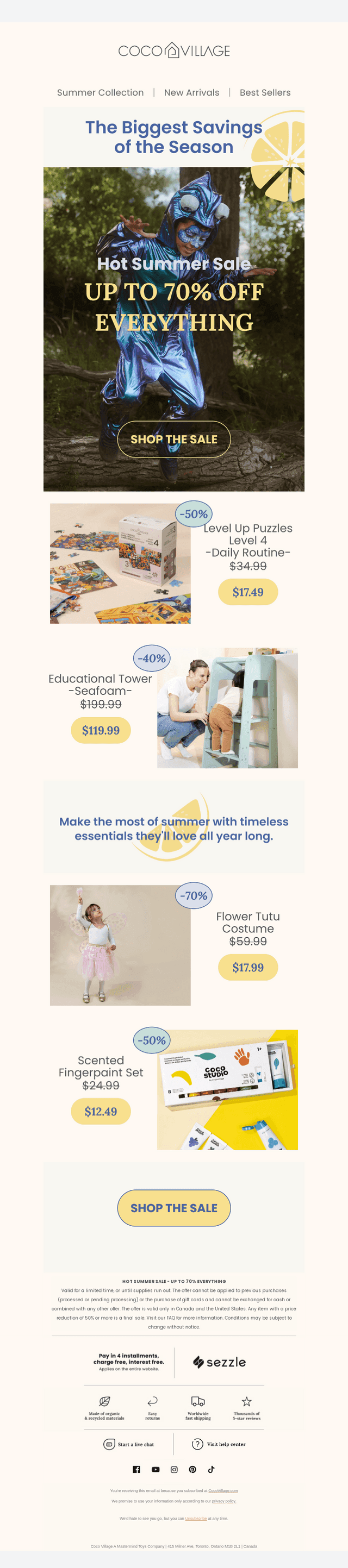 ⚡ Up to 70% OFF Everything