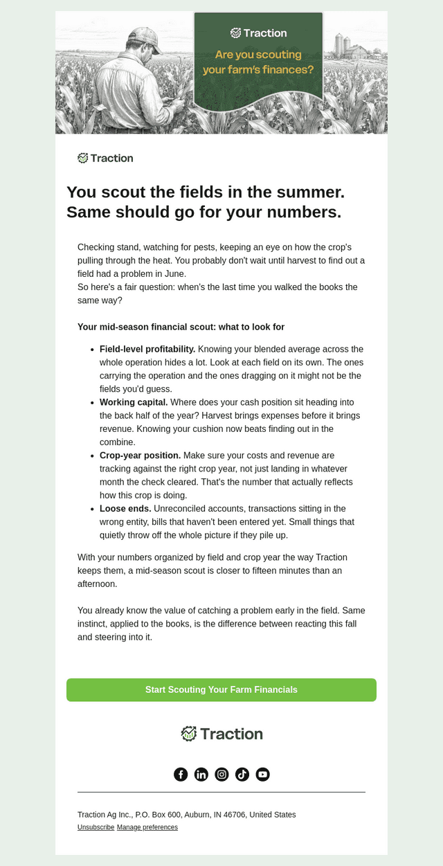 Traction email from Fri, Jul 10, 2026