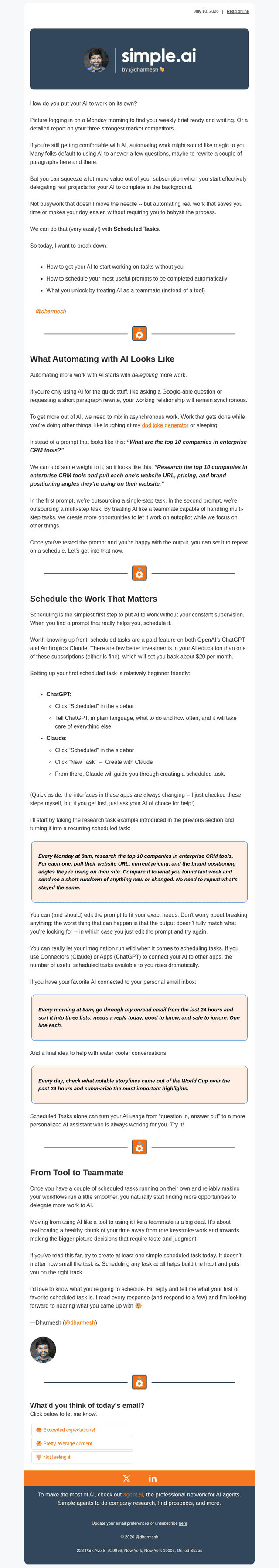 🤖 Automate More Work with Scheduled Tasks