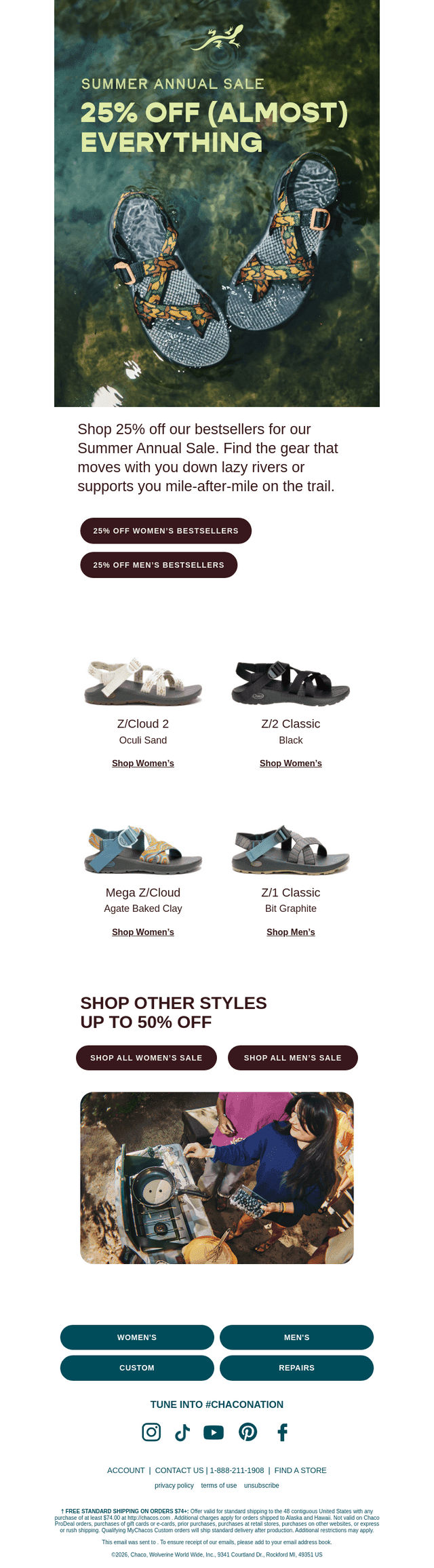 Worn all summer. Now 25% off!