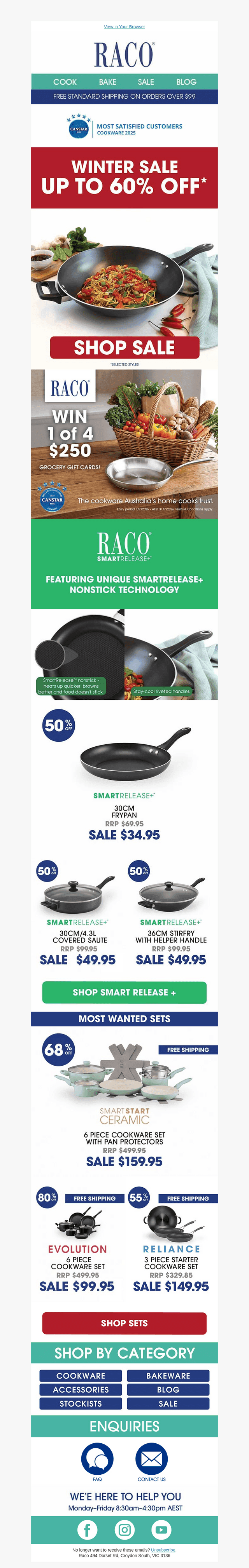 Effortless Cooking Starts with RACO!