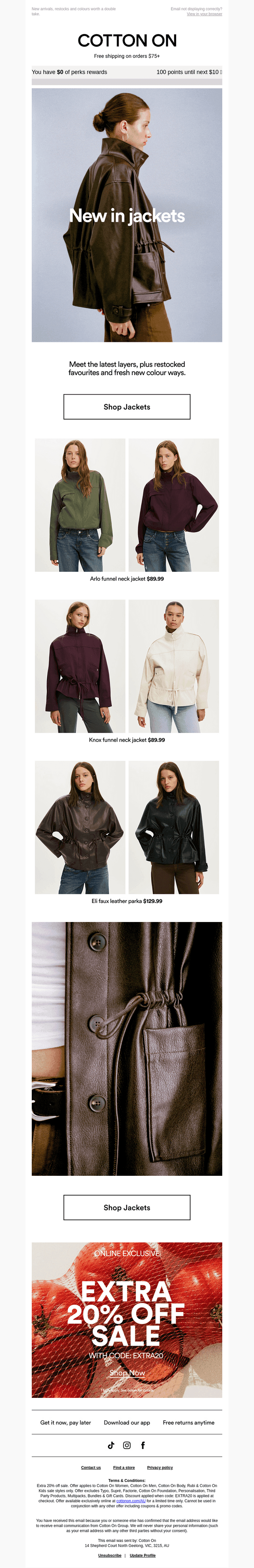 Jacket season just got better