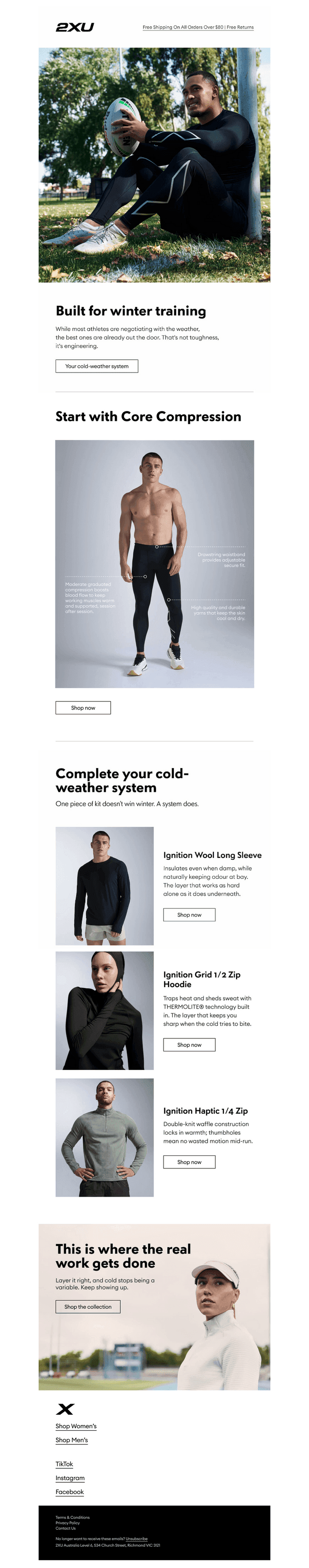 2XU email from Sun, Jul 12, 2026