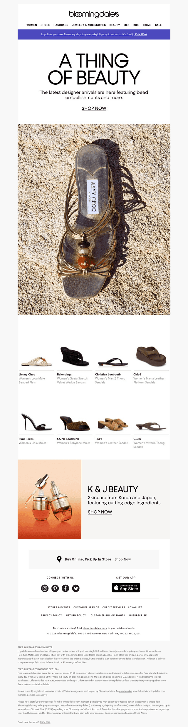 New in: Designer shoes