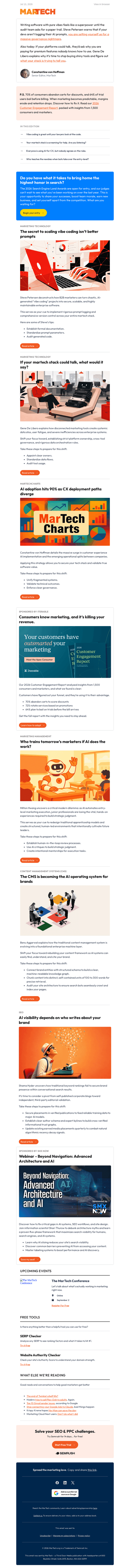 🎛️ Your martech stack is screaming for help. Are you listening?