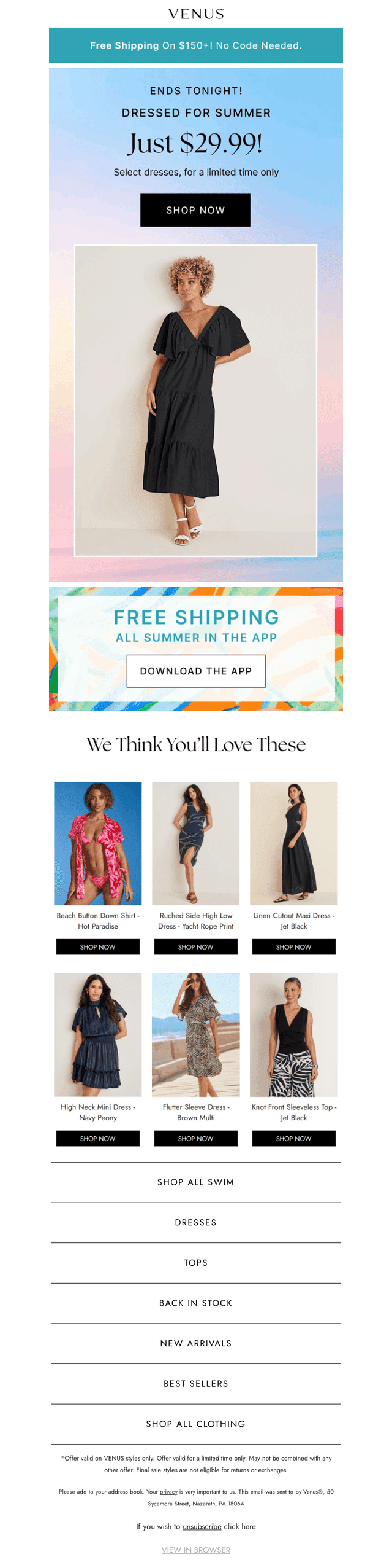 LAST DAY for $29.99 Dresses