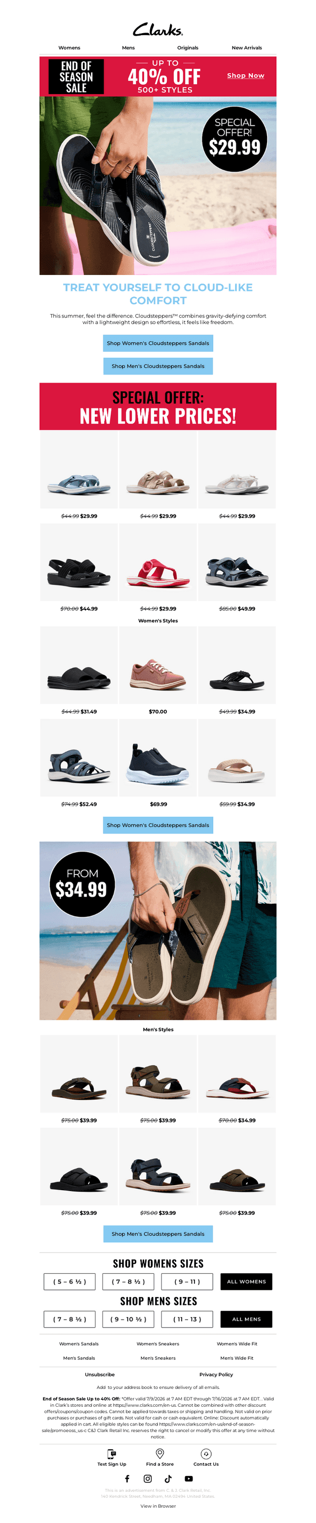 Cloudsteppers + Summer Savings = The Perfect Pair
