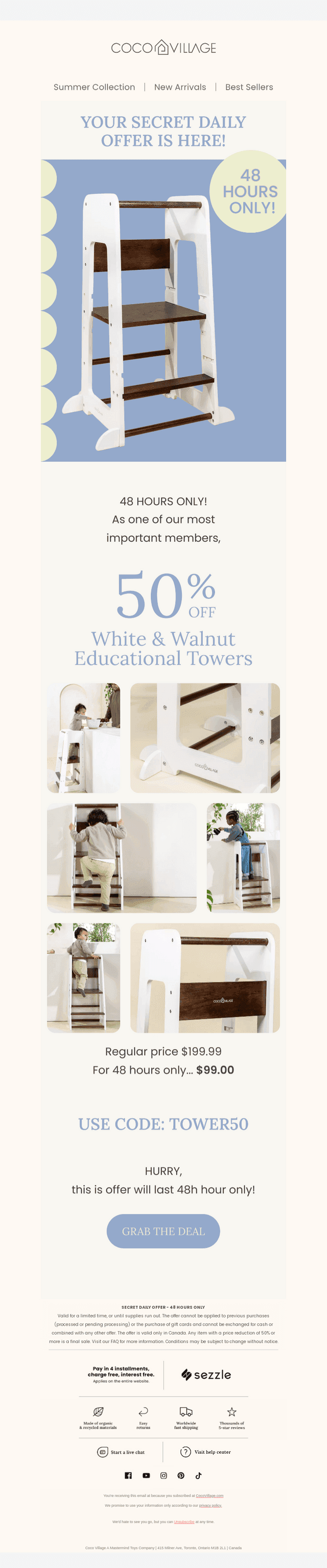 ❗50% OFF the Educational Tower