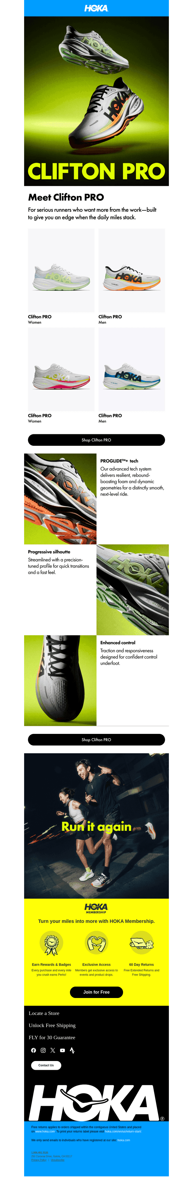Run it again with Clifton PRO