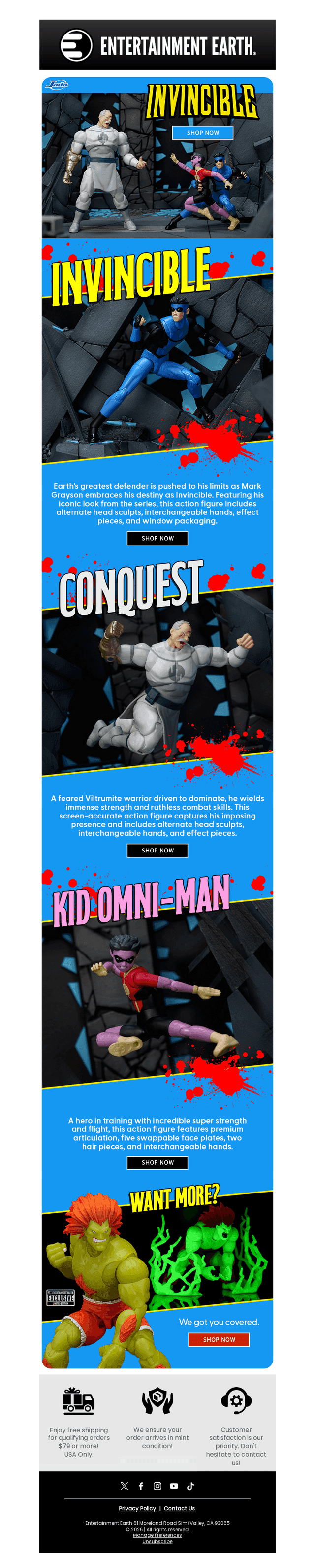 New Invincible Action Figures 💥