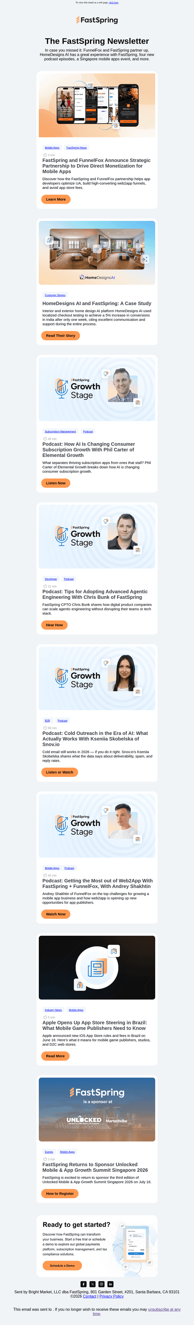 FastSpring email from Tue, Jul 14, 2026