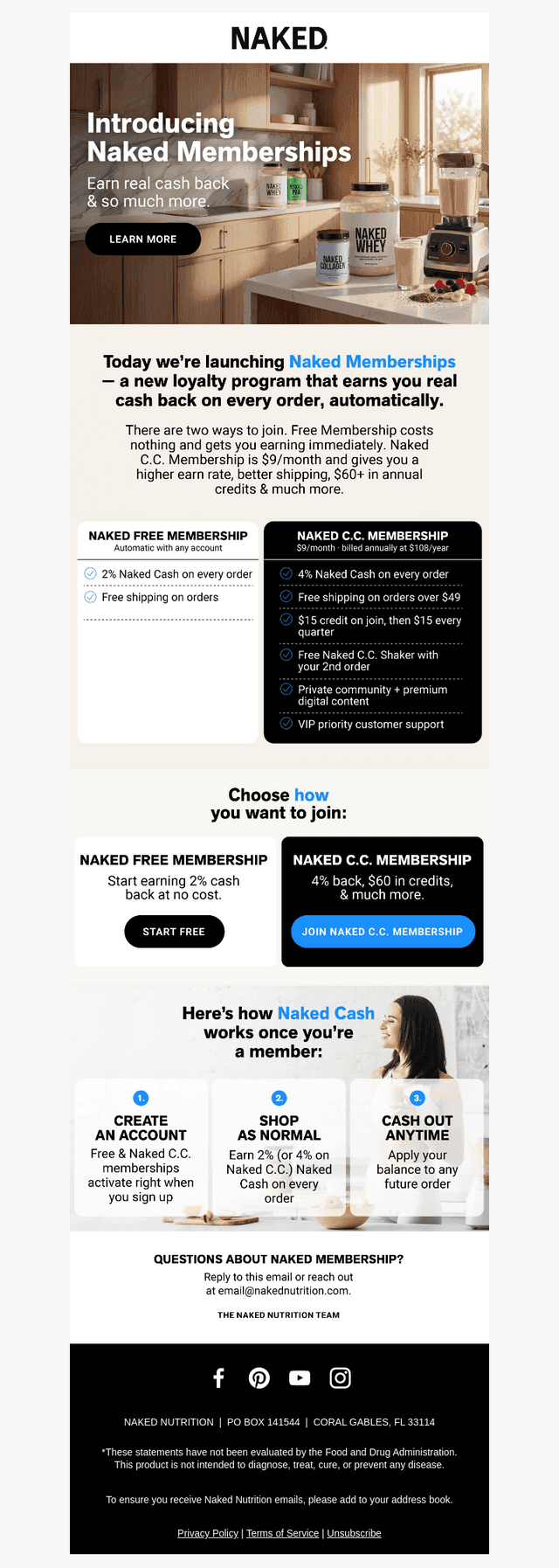 Naked Nutrition email from Tue, Jul 14, 2026