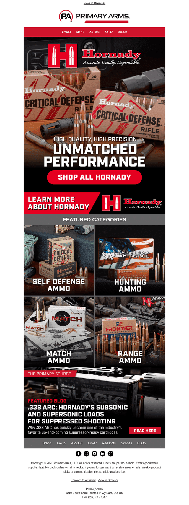Get On Target With Hornady