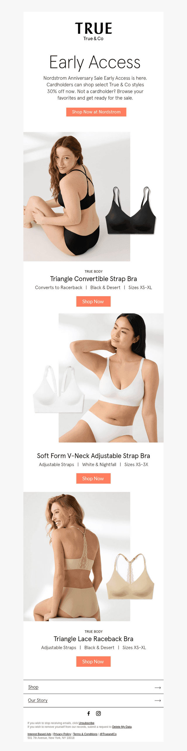 True and Co email from Tue, Jul 14, 2026