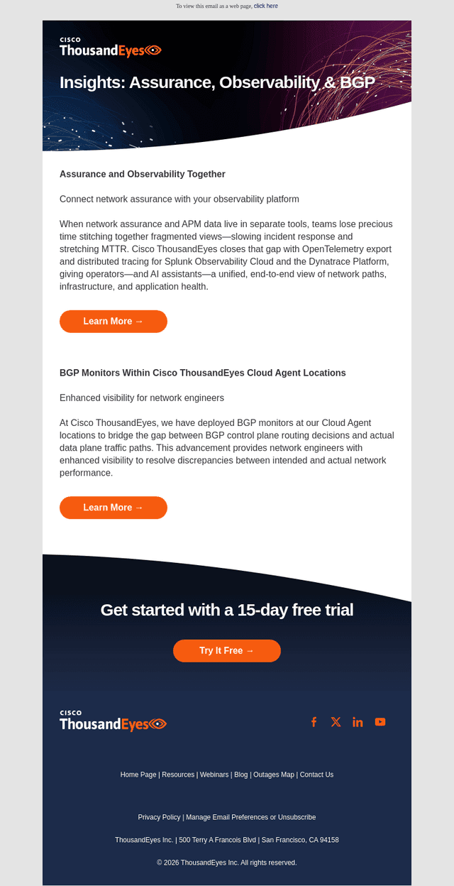 Insights: Assurance, Observability & BGP