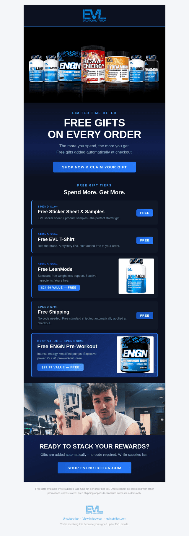 EVLsports email from Wed, Jul 15, 2026