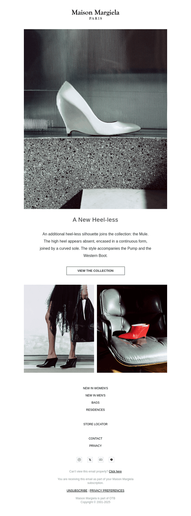 Fall Winter 2026: Heel-Less Mule