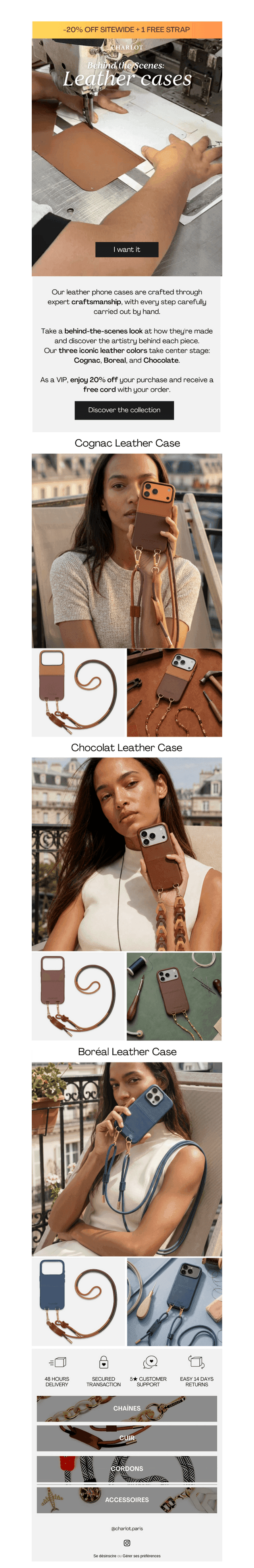 Leather Cases Behind The Scene  ✨