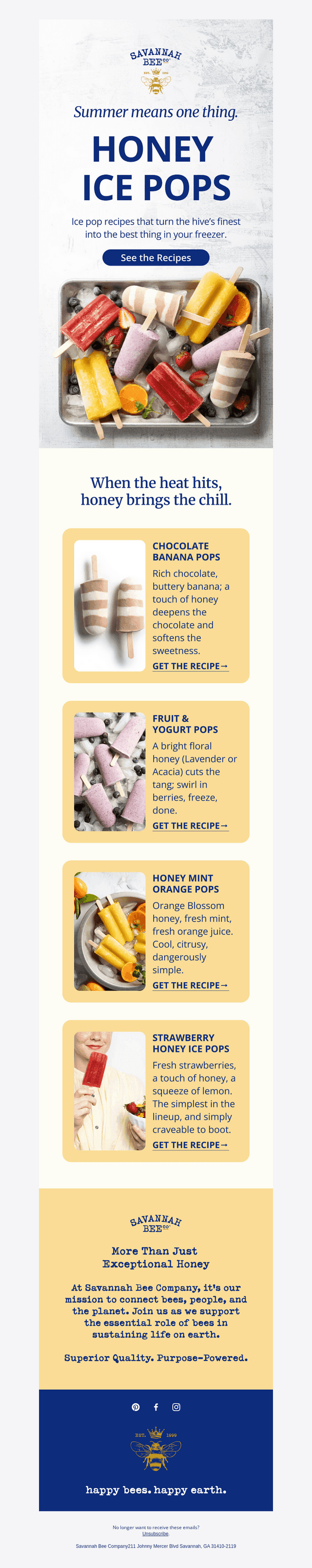 Savannah Bee email from Thu, Jul 16, 2026