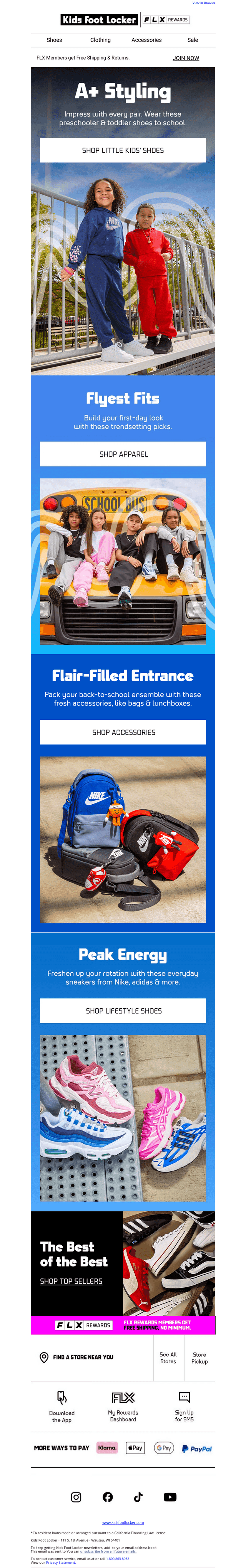 Back-to-school essentials for littles