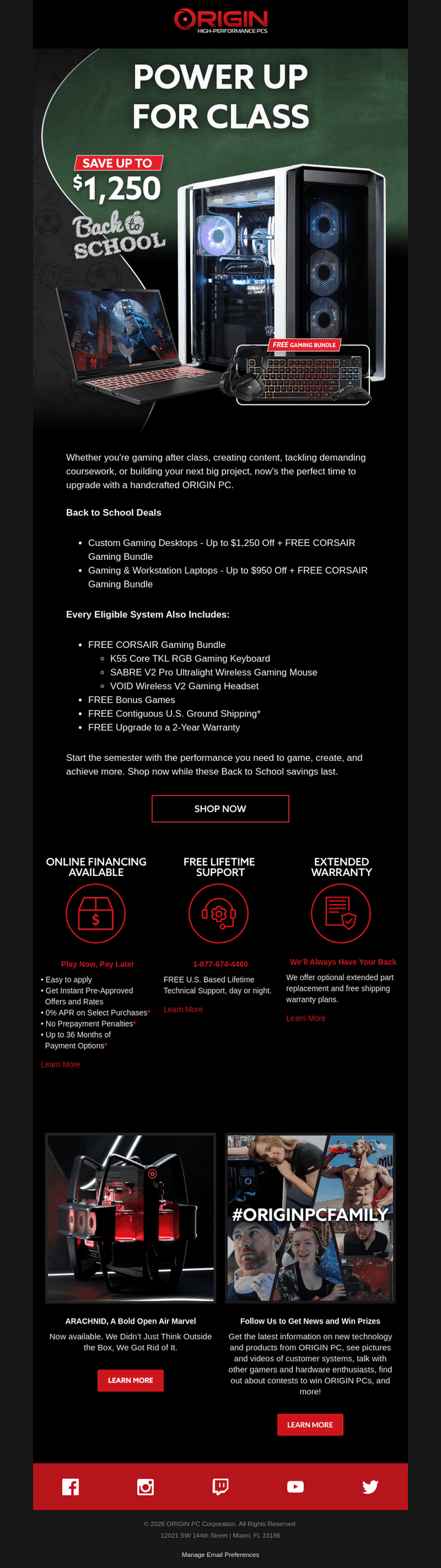 ORIGIN PC email from Thu, Jul 16, 2026