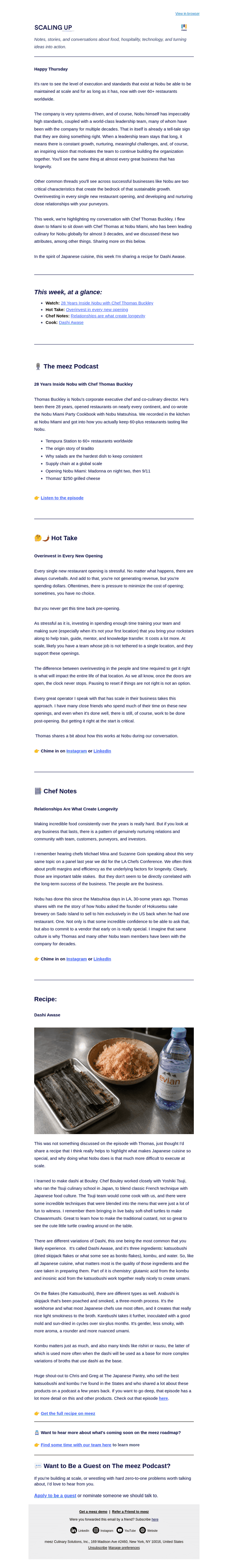 Lessons in greatness and longevity from Nobu