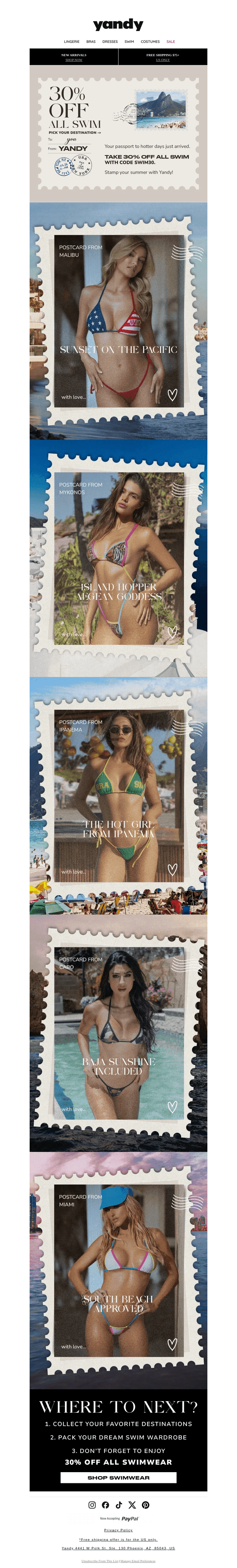 Your Passport To 30% OFF 🌴✈️