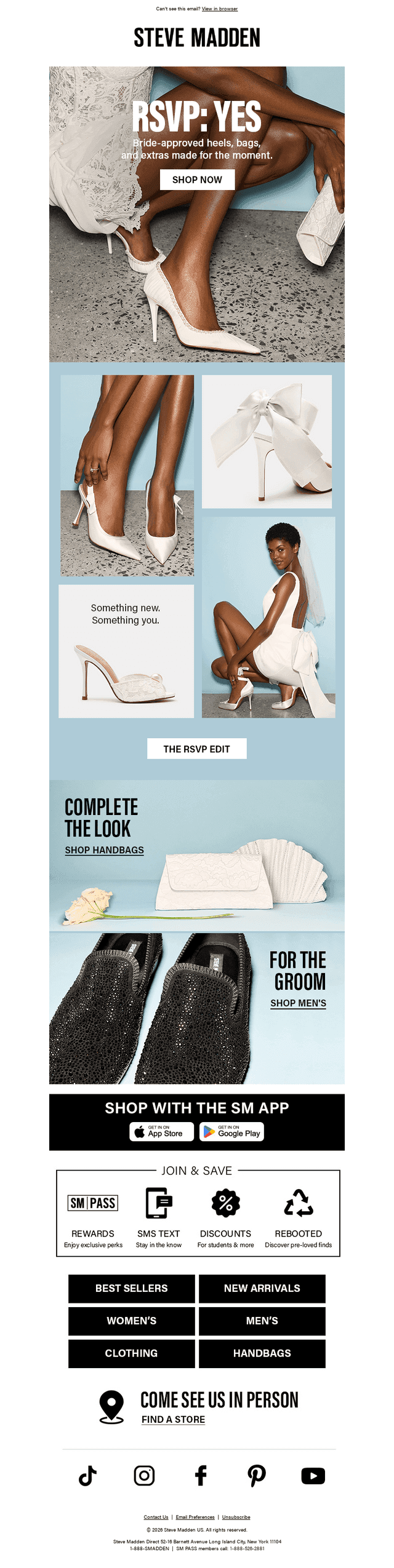 Steve Madden email from Thu, Jul 16, 2026
