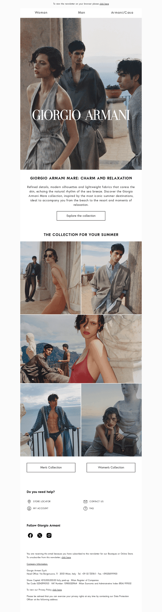 Discover the collection for your summer