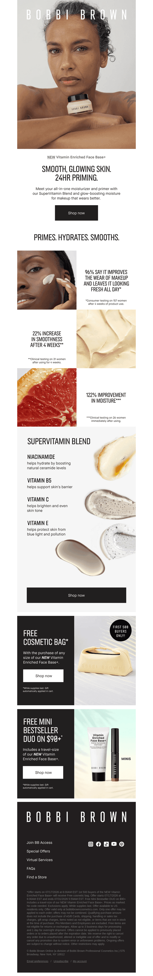 Meet NEW Vitamin Enriched Face Base+