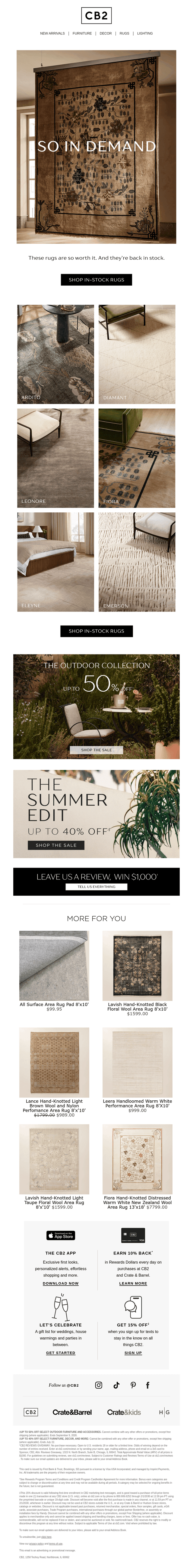 CB2 email from Fri, Jul 17, 2026