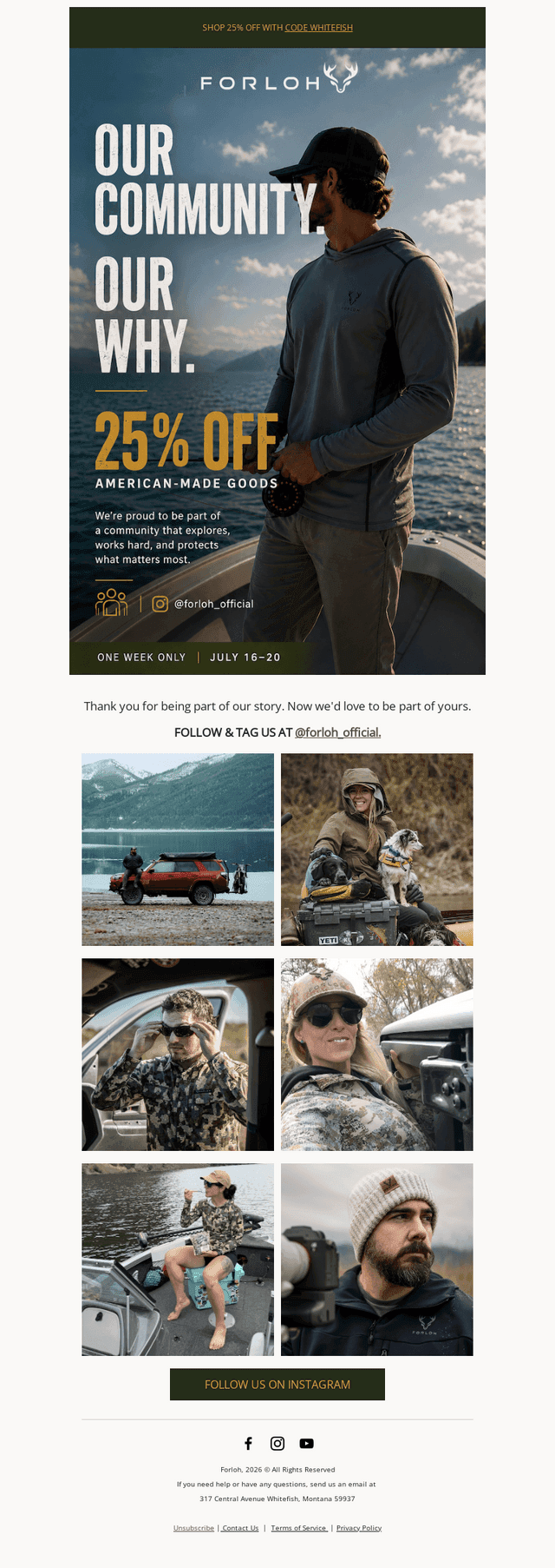 25% Off American-Made Goods