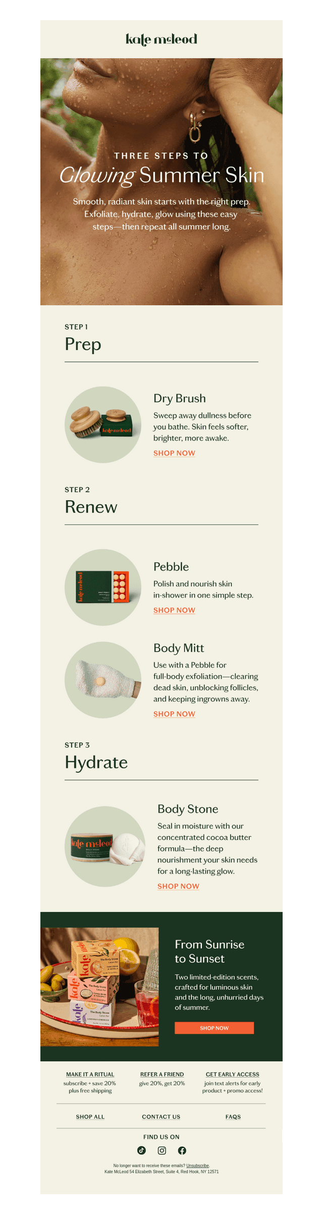 The First Steps to a Lasting Glow