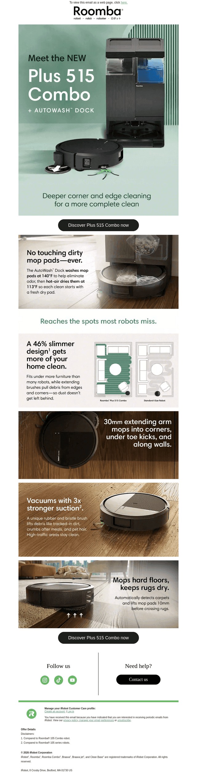 iRobot email from Fri, Jul 17, 2026