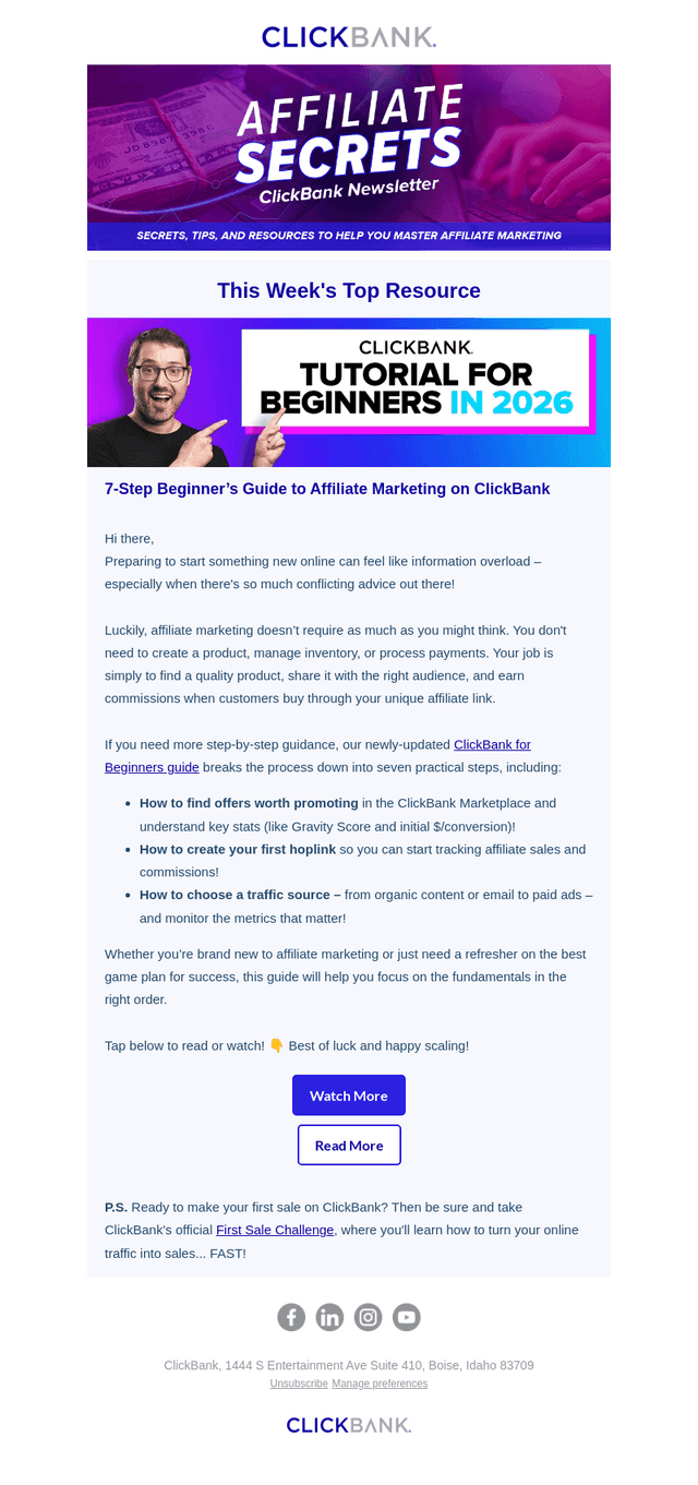 Your 7-Step Roadmap to Getting Started on ClickBank