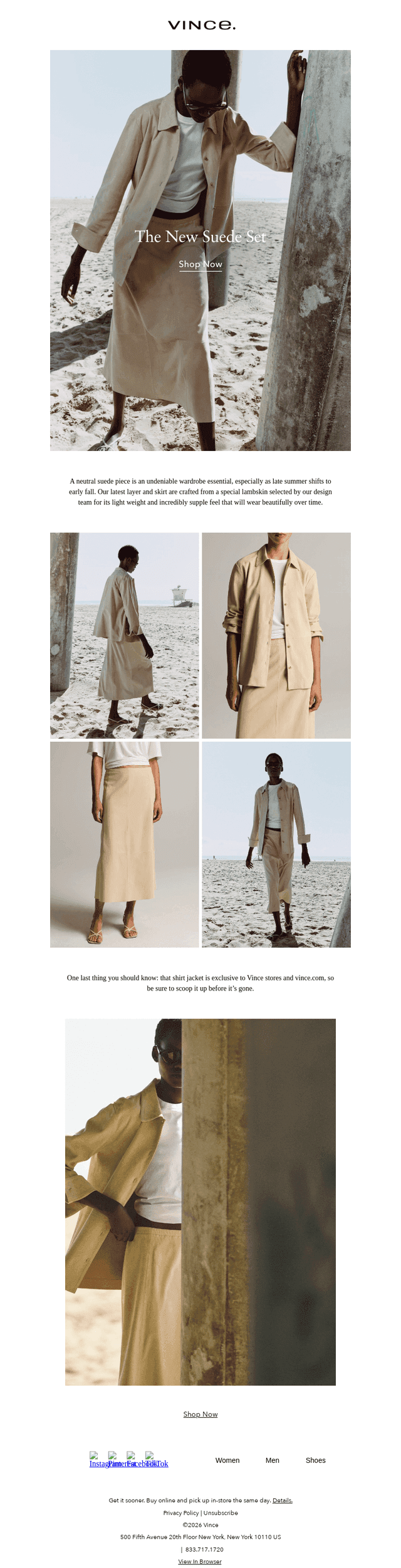 Our New Exclusive Suede Set