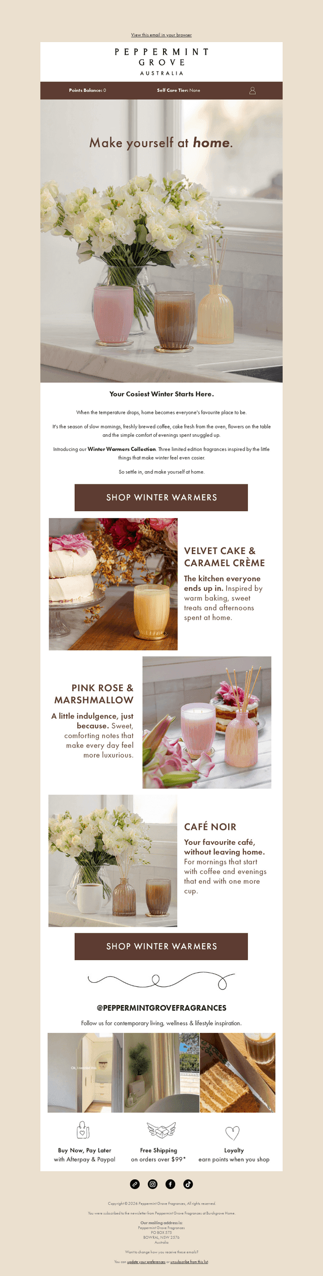 Now Serving: Winter Warmers ☕️
