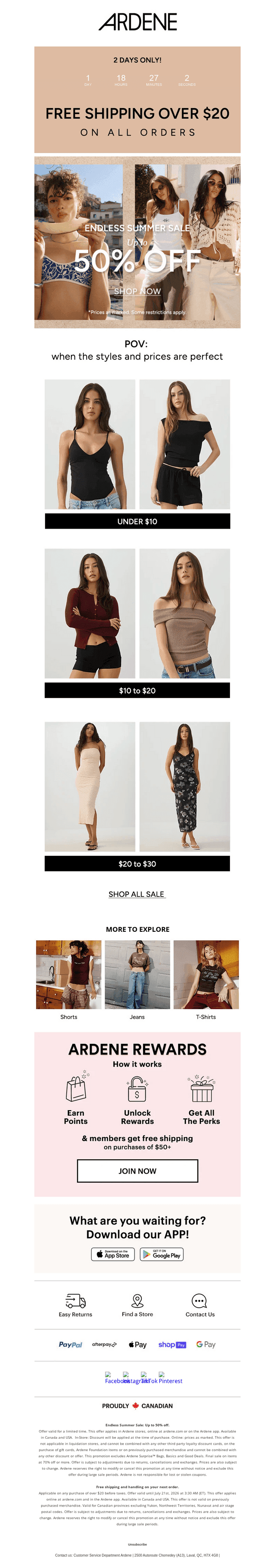 FREE SHIPPING IS ON NOW ❤️